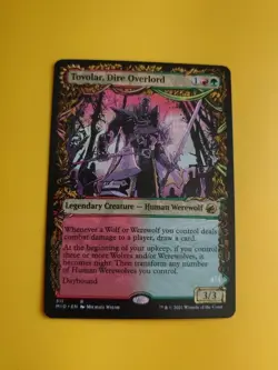 Tovolar, the midnight scourge. MID rare werewolf MTG Card. - Image 4