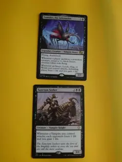 Fumulus, the infestation J25 & Sanctum Seeker VOC Vampire knight MTG 2 Card. - Image 1