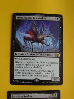 Fumulus, the infestation J25 & Sanctum Seeker VOC Vampire knight MTG 2 Card. - Image 3