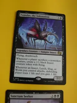 Fumulus, the infestation J25 & Sanctum Seeker VOC Vampire knight MTG 2 Card. - Image 4