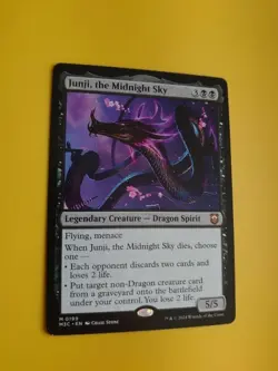Junji, the Midnight Sky. M0199 Dragon Spirit MTG Card. - Image 2