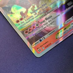 Charizard VStar 018/172 Brilliant Stars Full Art Ultra Rare Holo Pokemon Card - Image 3