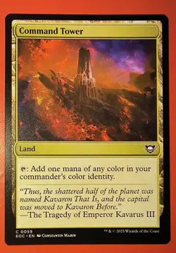MTG, EDGE OF ETERNITIES *COMMAND TOWER* #0059, COMMON, REGULAR, EOC - Image 1