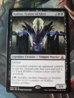 Kalitas Traitor Of Ghet Mtg Gatecrash Lp Light Play Magic The Gathering - Image 2