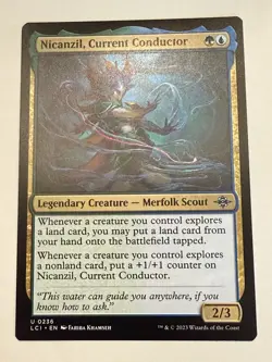 MTG Nicanzil, Current Conductor - The Lost Caverns of Ixalan (LCI) NM #236 - Image 1