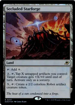 Secluded Starforge R Edge of Eternities 257 NM Foil - Image 1
