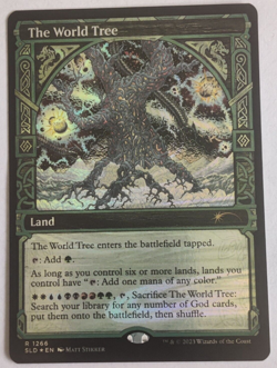 MTG Secret Lair The World Tree #1266 SLD March of the Machines Vol 1 Halo Foil - Image 1