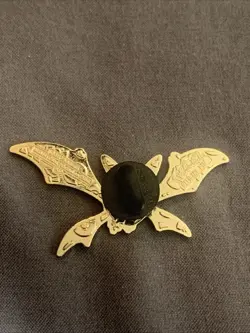 Pokemon TCG Official 2017 Crobat Metal Enamel Pin Purple With Back LP - Image 2