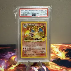 Charizard - Pokemon Celebrations Classic Collection 4/102 - PSA 10 - GEM MINT - Image 1