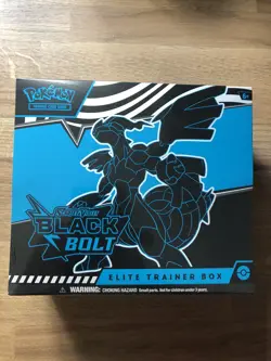 Pokemon TCG Black Bolt Zekrom ETB Elite Trainer Box New Sealed - Image 1