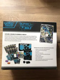 Pokemon TCG Black Bolt Zekrom ETB Elite Trainer Box New Sealed - Image 3