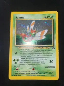 Carta Pokemon Yanma 17/75 Set Neo Discovery Ita NEARMINT - Image 1