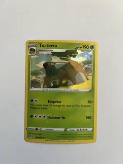 Pokemon - Torterra - 008/172 - Brilliant Stars - Reverse Holo Rare - NM/M - Image 1