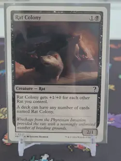 Rat Colony (White Border) Mystery Booster 2 Regular - Image 1