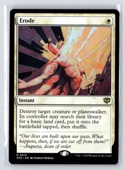 Erode #15 Secrets of Strixhaven Magic The Gathering MTG - Image 1