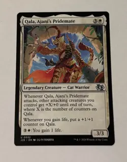 MTG Qala, Ajani's Pridemate - Foundations Jumpstart (Anime) NM - Image 1