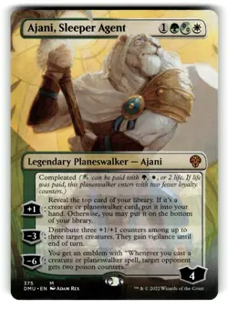 Ajani, Sleeper Agent (375) 375 Mythic Dominaria United Magic: The Gathering LP - Image 1