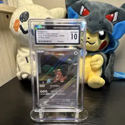 CGC Gem Mint 10 Kangaskhan 110/098 Glory of the Rocket Gang JP Holo AR 2025 - Image 1
