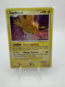 Pokemon TCG Zapdos 14/100 Majestic Dawn Holo Rare Holo English 100 HP - Image 1