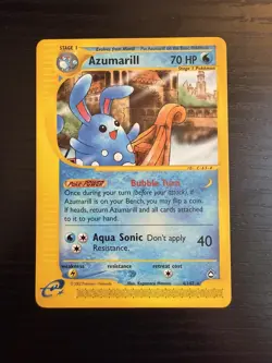 2002 Pokemon TCG Aquapolis Azumarill 4/147 NM - Image 1