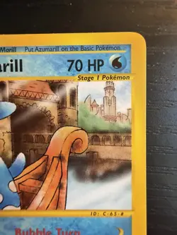 2002 Pokemon TCG Aquapolis Azumarill 4/147 NM - Image 3