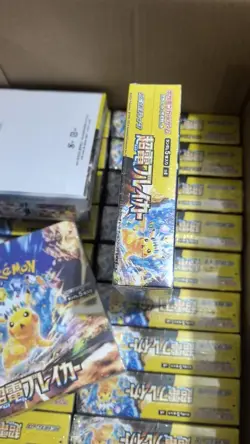 Pokemon TCG Scarlet Violet SV8 Super Electric Breaker Japanese Sealed Box - Image 4
