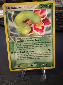 Pokemon TCG Meganium EX Unseen Forces 9/115 Reverse Holo Holo Rare - Image 1