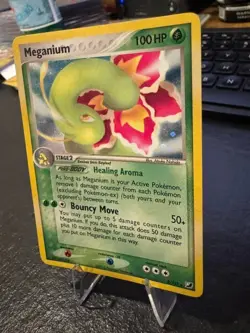 Pokemon TCG Meganium EX Unseen Forces 9/115 Reverse Holo Holo Rare - Image 2