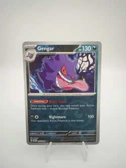 Pokemon TCG Gengar Reverse Holo- Paldean Fates, Near Mint - Image 1