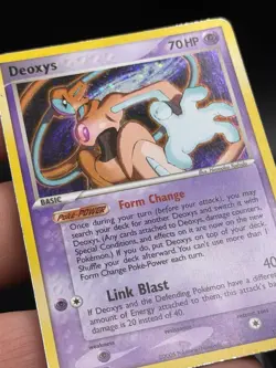 Deoxys (Normal) - 16/107 - Pokemon Ex Deoxys Holo MP GN3 - Image 3