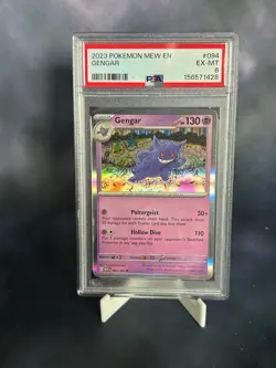 2023 POKEMON MEW EN-151 #094 GENGAR PSA 6 - Image 1