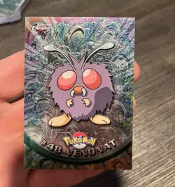 Topps Pokemon Venonat #48 Topps Chrome TV Animation Edition Holo English - Image 1