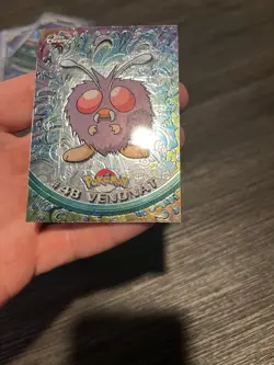 Topps Pokemon Venonat #48 Topps Chrome TV Animation Edition Holo English - Image 3