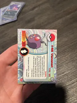 Topps Pokemon Venonat #48 Topps Chrome TV Animation Edition Holo English - Image 5