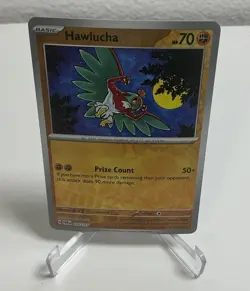 Pokemon - Hawlucha - 107/167 - Reverse Holo - Twilight Masquerade -NM/M - Image 1