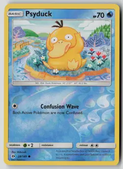 Psyduck 28/149 Common SM Base Set Pokemon NM - Image 1