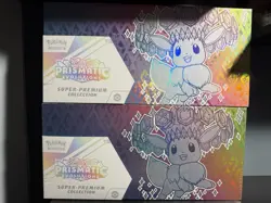 Pokemon TCG Prismatic Evolutions Ultimate Premium Collection Box x2 New Sealed - Image 1