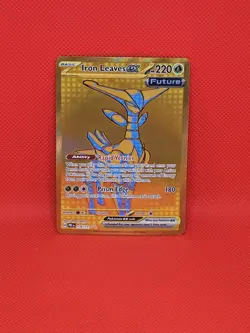 Pokemon Iron Leaves EX Prismatic Evolutions Hyper rare 176/131 English - Image 1