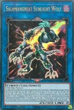 Salamangreat Sunlight Wolf - BLAR-EN089 Ultra Rare 1st Edition - Yugioh - Image 1