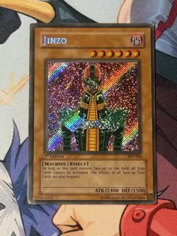 Yu-Gi-Oh! Jinzo Pharaoh's Servant 1st Edition Secret Rare PSV-000 HP - Image 1