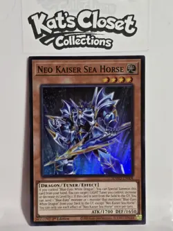 Neo Kaiser Sea Horse SDWD-EN004 Structure Deck: Blue-Eyes White Destiny 1st Ed - Image 1