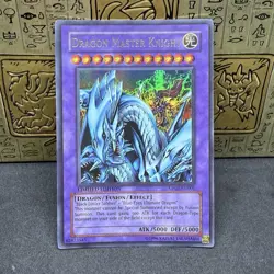 Yugioh Dragon Master Knight UE02-EN001 Ultra Rare Limited Edition LP - Image 1