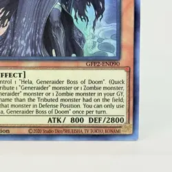 Yu-Gi-Oh! Hela, Generaider Boss of Doom GFP2-EN090 1st Edition Ultra Rare NM - Image 4