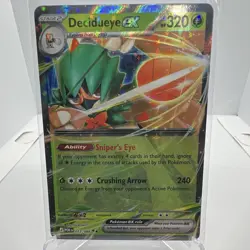 Decidueye EX 012/088 PDR Full Art Holo Rare English 320HP Pokemon Card - Image 1