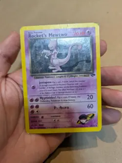 Pokemon Rocket's Mewtwo Promo 14 /132 70 HP TPC Card - Image 1