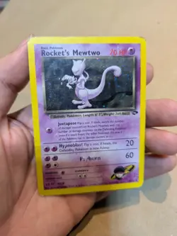 Pokemon Rocket's Mewtwo Promo 14 /132 70 HP TPC Card - Image 2