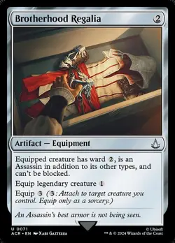 Brotherhood Regalia [ACR] #71 NM MTG - Image 1