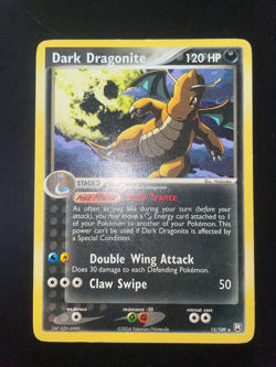 2004 Pokemon Dark Dragonite EX Team Rocket Returns 15/109 Eng EXCELLENT - Image 1
