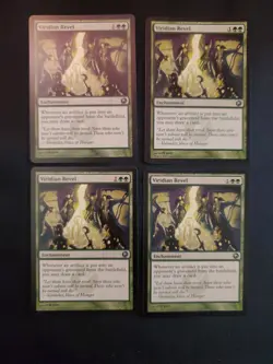 4x VIRIDIAN REVEL SCARS OF MIRRODIN NM MTG Magic Gathering PLAYSET See Pics ** - Image 1