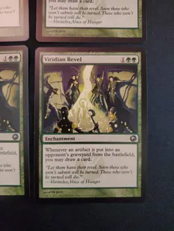 4x VIRIDIAN REVEL SCARS OF MIRRODIN NM MTG Magic Gathering PLAYSET See Pics ** - Image 4